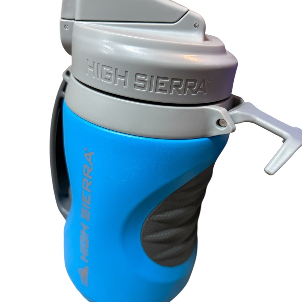 High Sierra Blue and Gray Sports Bottle
